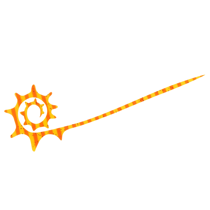 Hayabusa - Free Slide Necktie Dragon Curly Slim