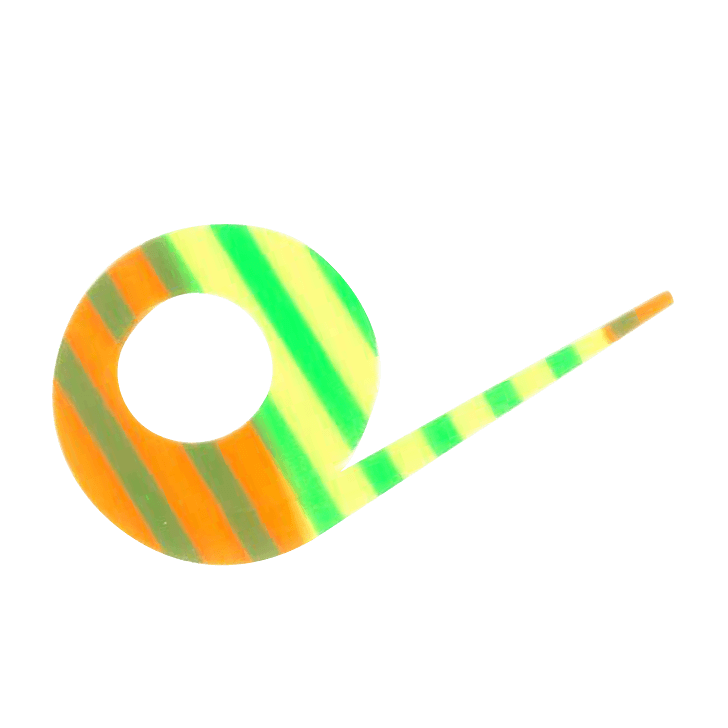 Hayabusa - Free Slide Necktie Spiral Curly Short