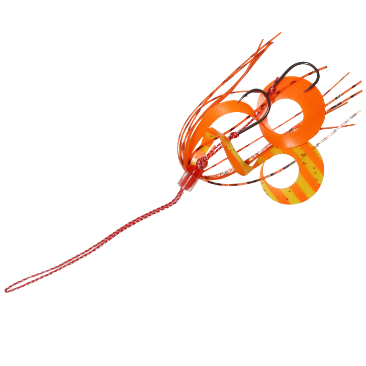 Hayabusa - Free Slide Hookset Spiral Curly Short