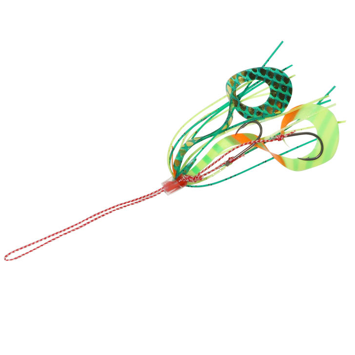 Hayabusa - Free Slide Hookset Spiral Curly Short