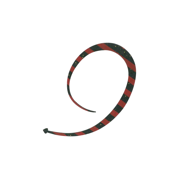 Hayabusa - Free Slide Necktie Bulky Curly Single