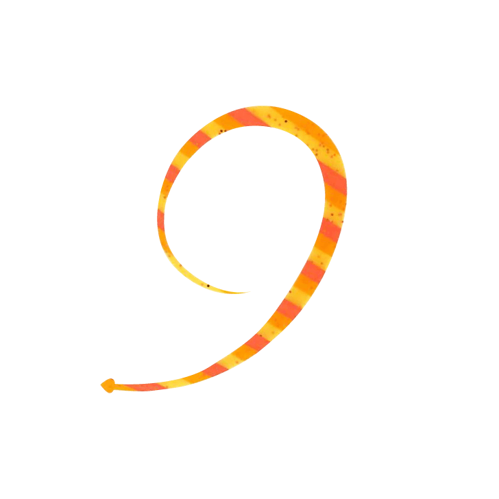 Hayabusa - Free Slide Necktie Bulky Curly Single