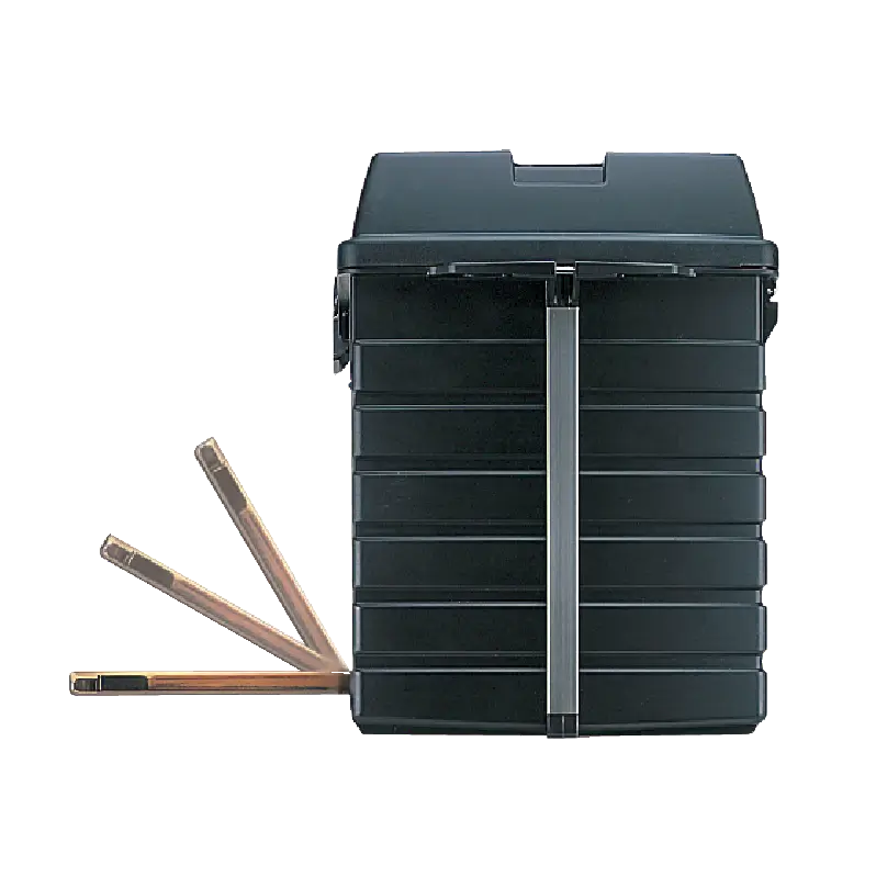 Meiho - Versus 8050 4-Draw Tackle Box (Black)