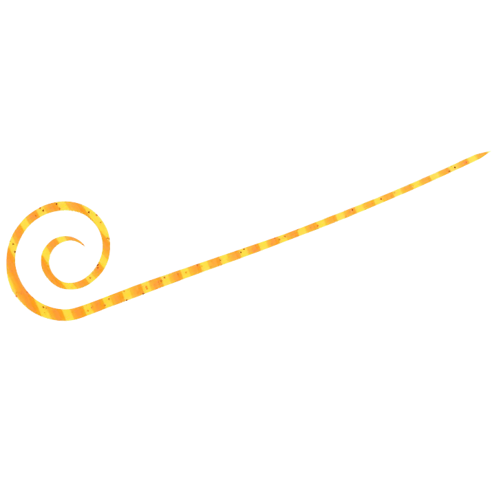 Hayabusa - Free Slide Necktie Spiral Curly Slim