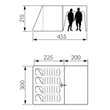 Dometic - SANTORINI FTK 2X4 TC