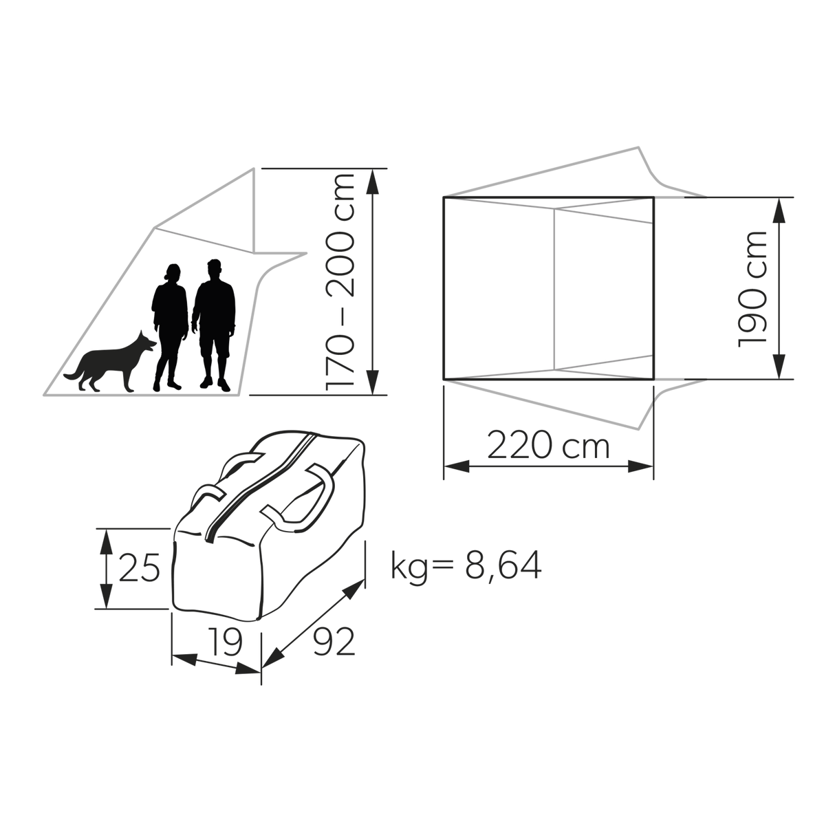 Dometic - TRT 140 Large Awning