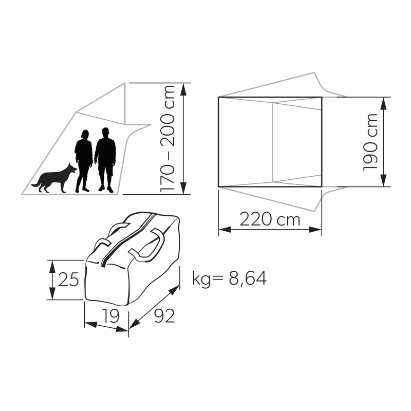Dometic - TRT 140 Large Awning