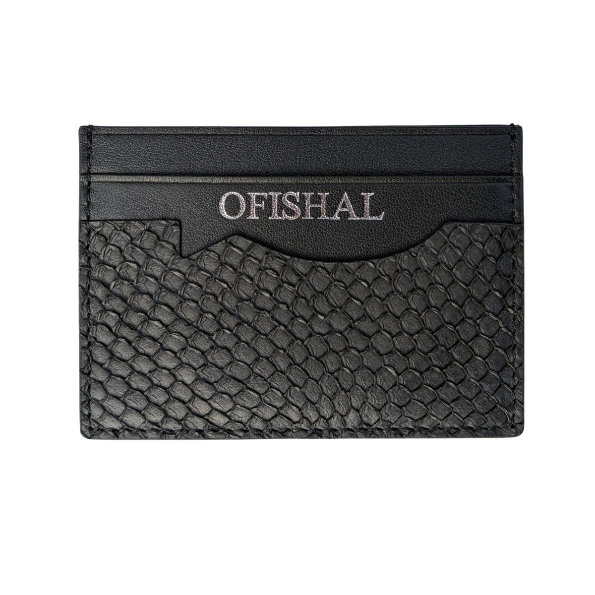 Ofishal - Fish Leather Card Holder Wallet