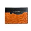Ofishal - Fish Leather Card Holder Wallet