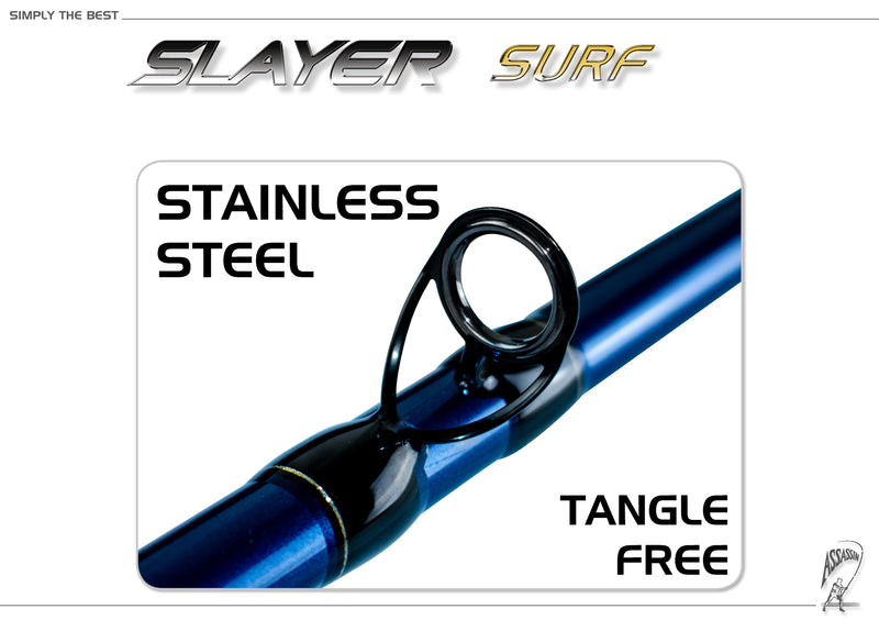 Assassin - Slayer Surf 14ft Medium (#5) Surfcasting Rod