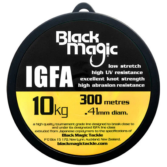 Black Magic - IGFA-Clear Monofilament