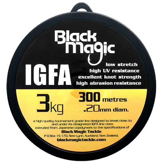 Black Magic - IGFA-Clear Monofilament