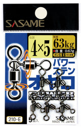 Sasame - Power Stainless 3-Way Swivel