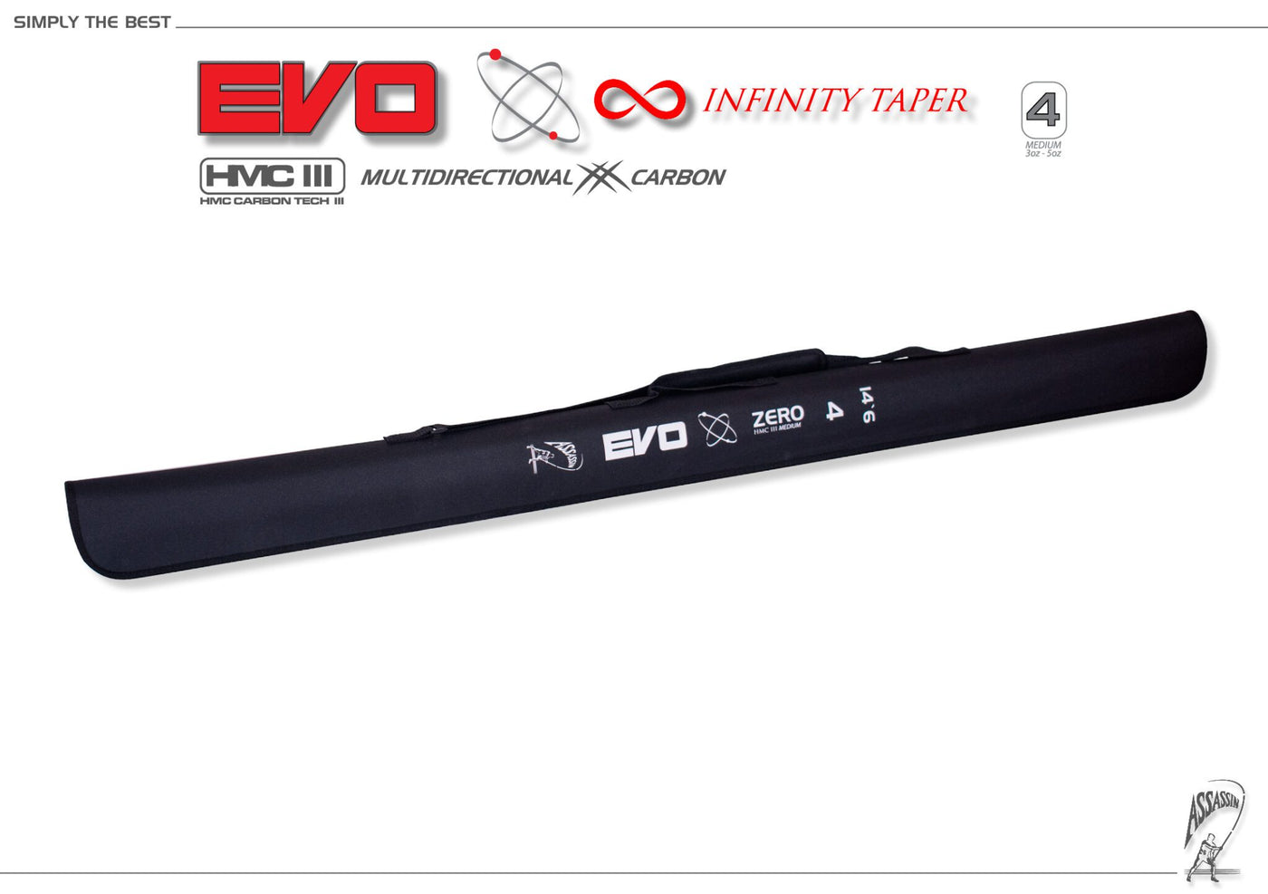 Assassin - EVO Zero 14' Med Heavy #5 Surf Rod