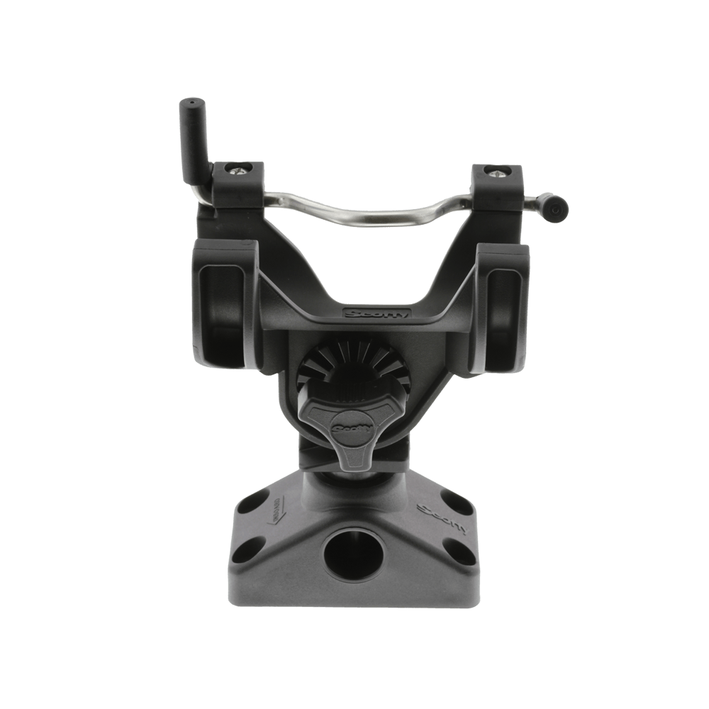 Scotty - R-5 Universal Rod Holder, Black, w/ 0241 Side / Deck Mount