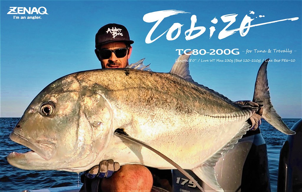 Zenaq - Tobizo TC80-200G Topwater Rod