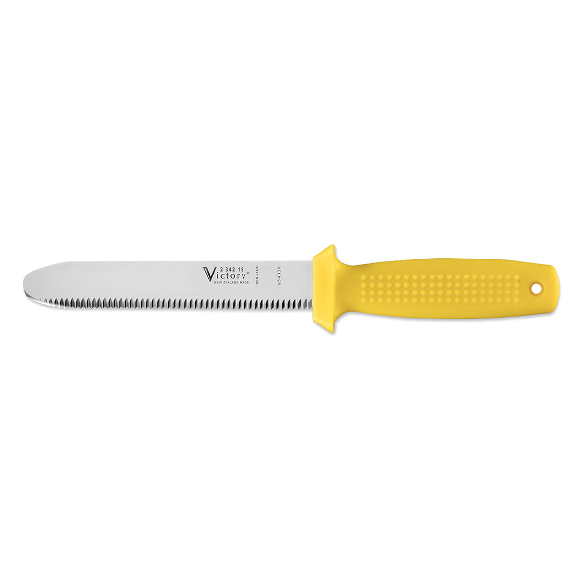 Victory - VK342/10 Dive Knife Blunt End 342 Yellow Handle