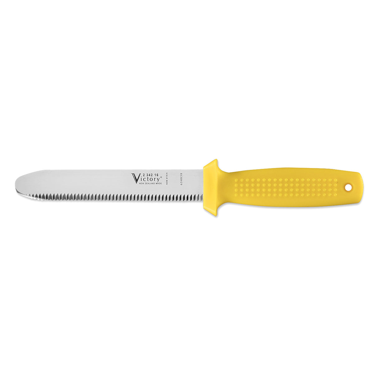 Victory - Dive Knife Blunt End 342 Yellow Handle