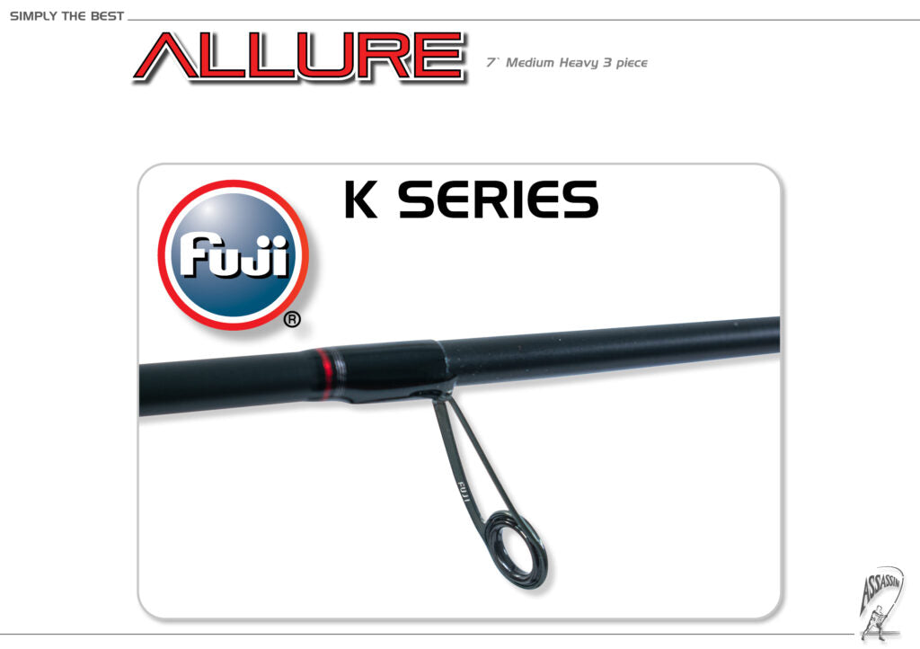 Assassin - Allure Spin 7MH 3pc Spinning Rod