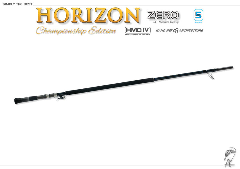Assassin - Horizon Zero Championship Edition - 14ft Light Blue (#5) Surf Rod