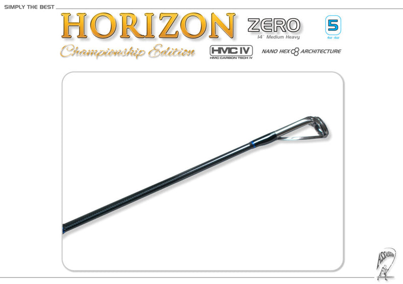 Assassin - Horizon Zero Championship Edition - 14ft Light Blue (#5) Surf Rod