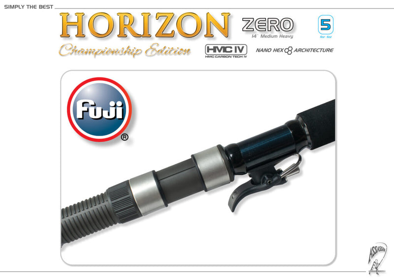 Assassin - Horizon Zero Championship Edition - 14ft Light Blue (#5) Surf Rod