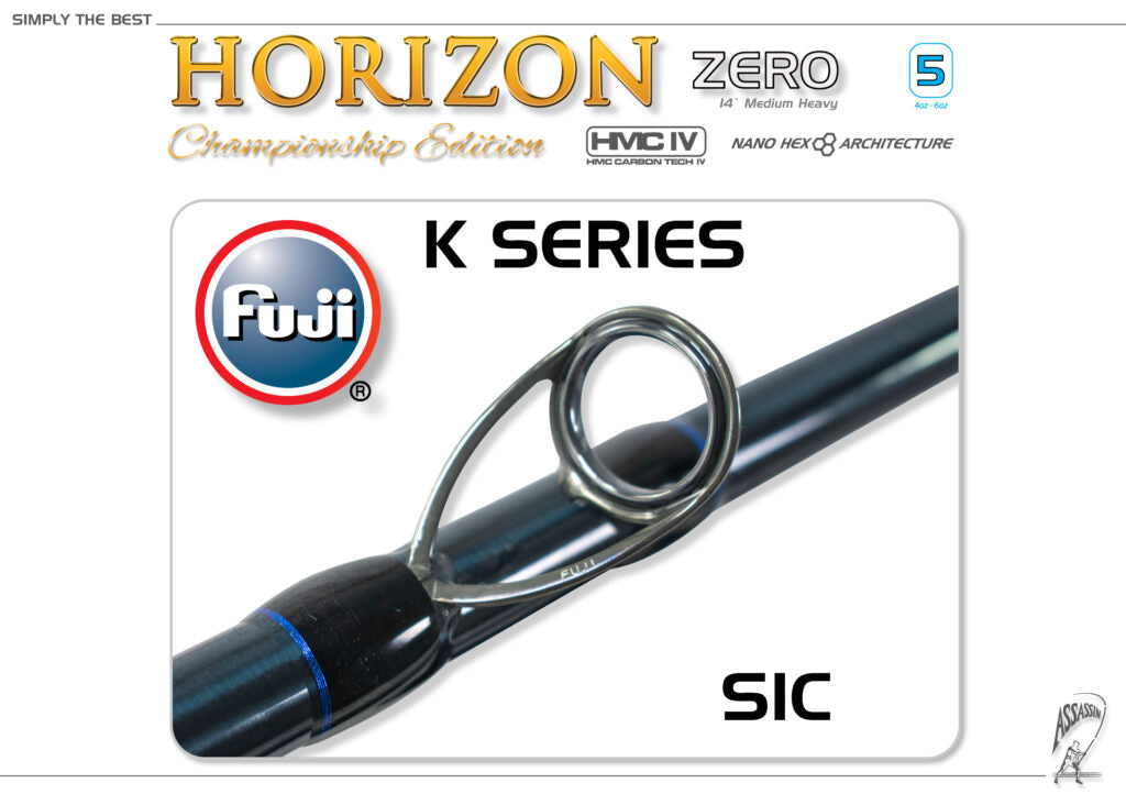 Assassin - Horizon Zero Championship Edition - 14ft Light Blue (#5) Surf Rod