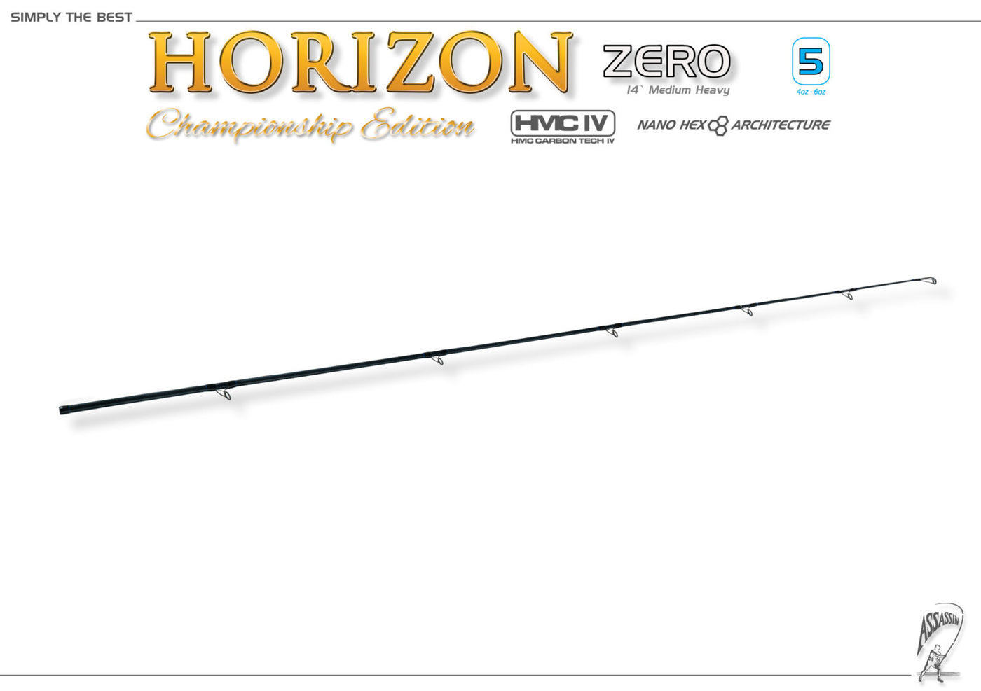 Assassin - Horizon Zero Championship Edition - 14ft Blue (#6) Surf Rod