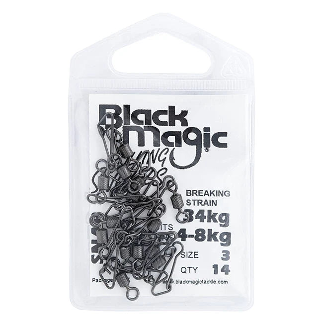 Black Magic - Rolling Snap Swivel
