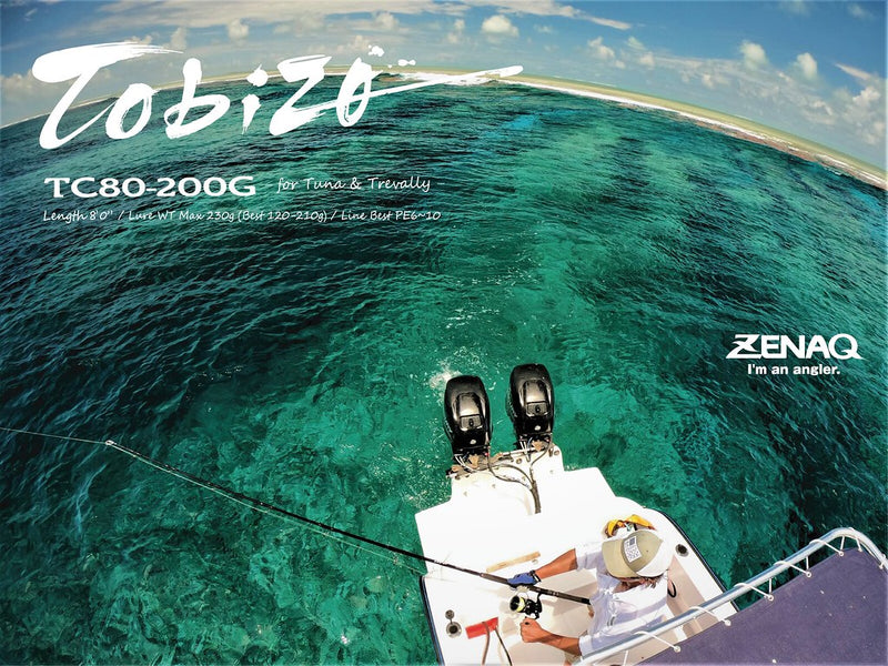 Zenaq - Tobizo TC80-200G Topwater Rod