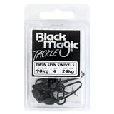 Black Magic - Ball-Bearing Twin Spin Swivels