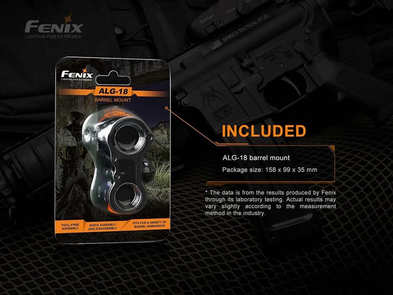 Fenix - ALG-18 Rail Mount Flashlight