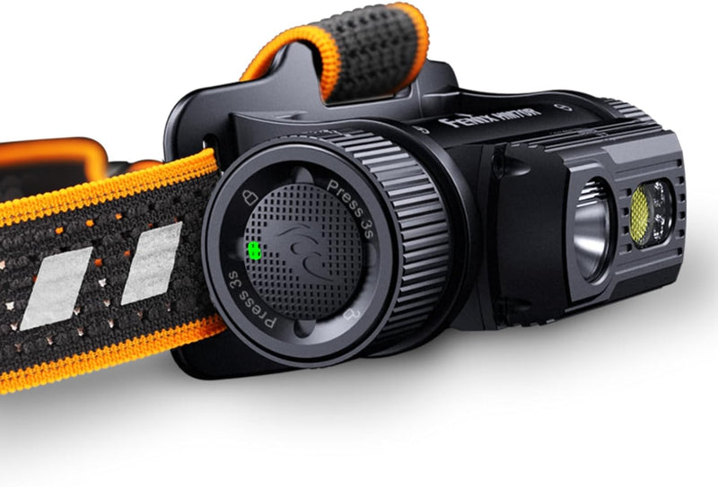 Fenix - Headlamp HM70R (1,600 lumens) Black