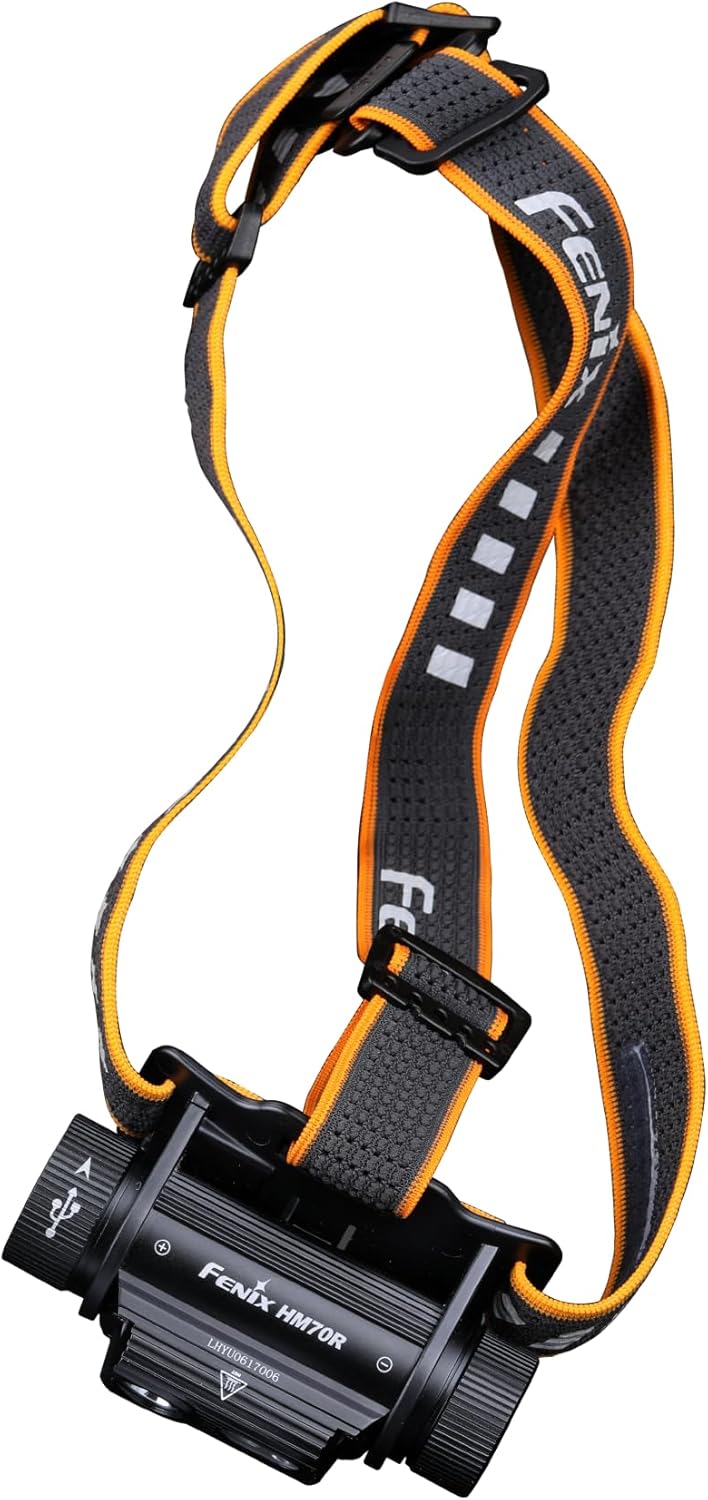 Fenix - Headlamp HM70R (1,600 lumens) Black