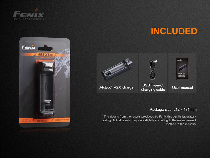 Fenix - Battery Charger X1 V2.0- 1 slots
