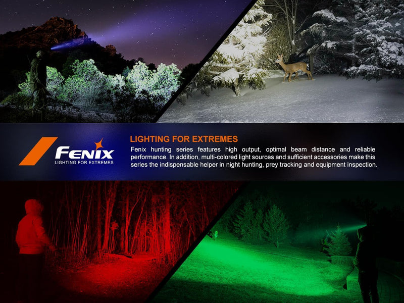 Fenix - Flashlight HT18R (2,800 lumens) Black
