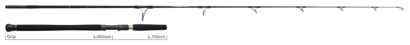 Yamaga Blanks - BlueSniper 82/4 Topwater Rod
