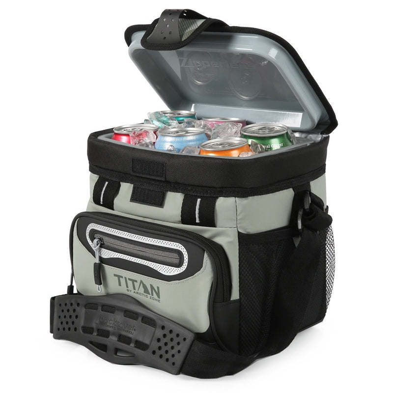 TITAN by Arctic Zone - 9 Can Zipperless HardBody Cooler