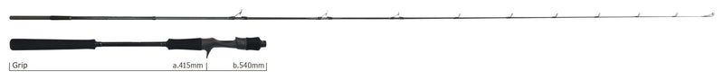 Yamaga Blanks - SeaWalk Light Jigging B65M Overhead Rod
