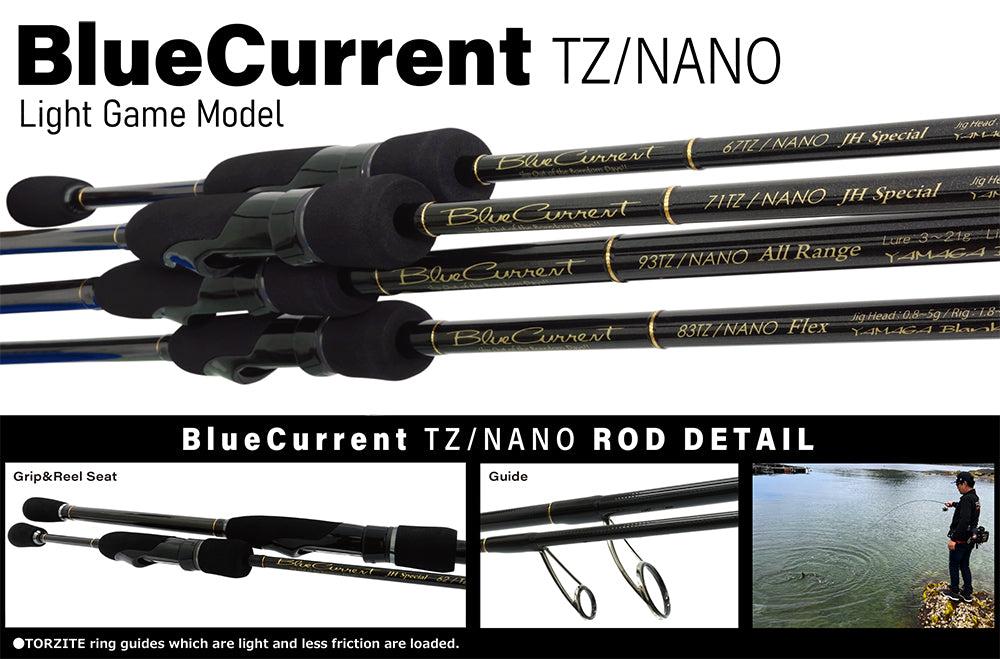 Yamaga Blanks - Blue Current 71 TZ/NANO Spinning Rod