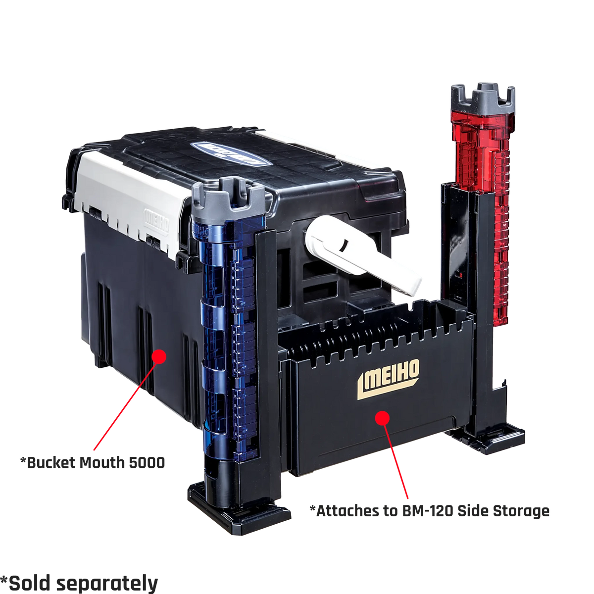 Meiho BM300 Light Rod Holder - Compact Rod Stand | Monster Fishing NZ