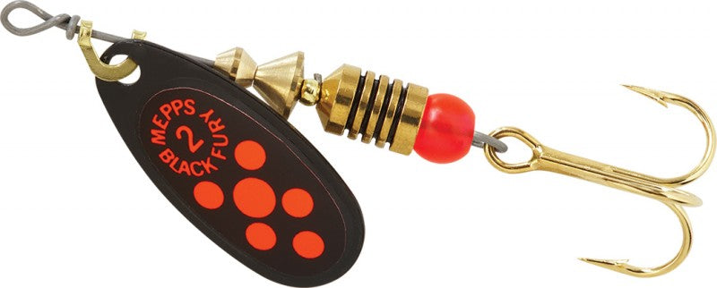 Mepps - Black Fury Orange