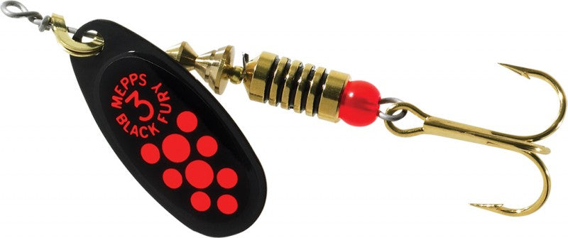 Mepps - Black Fury Orange