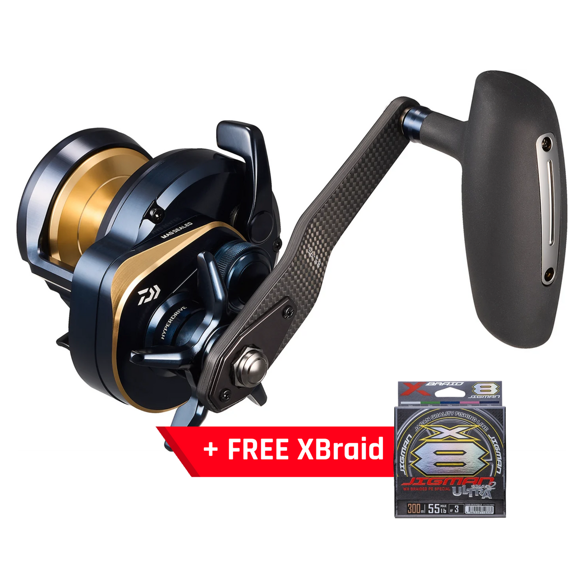 Daiwa 25 SALTIGA 10HL-SJ | Slow Pitch | Monster Fishing