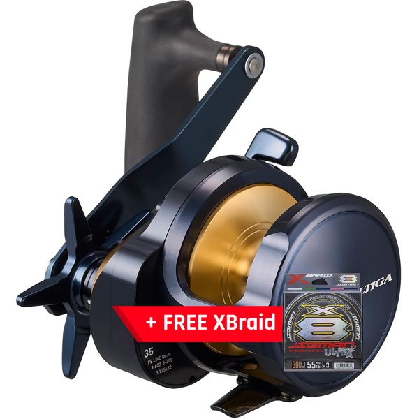Daiwa 25 Saltiga 35 | Heavy Jigging Reel | Monster Fishing