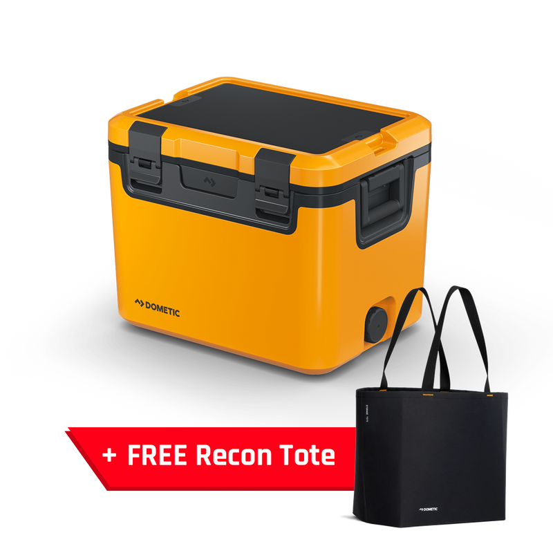 Dometic - Recon Hardside 41L Cooler + FREE Recon Transportation Tote