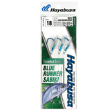 Hayabusa – Blue Runner Sabiki (Flash Blue Hage-Aurora, 3 Hooks)