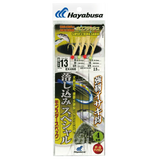 Hayabusa - Super Strong Sabiki: Saba-Kawa & Gold Flasher (4 Hooks)