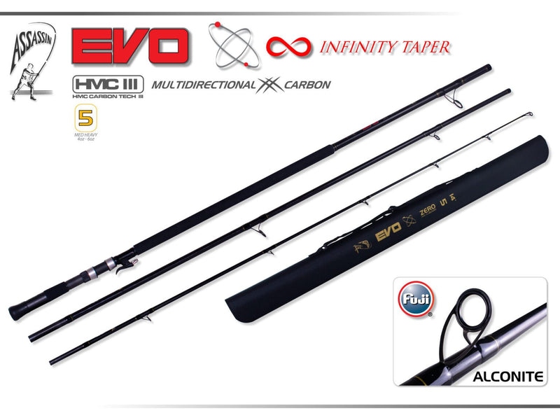 Assassin - EVO Zero 15' Med Heavy #5 Surf Rod