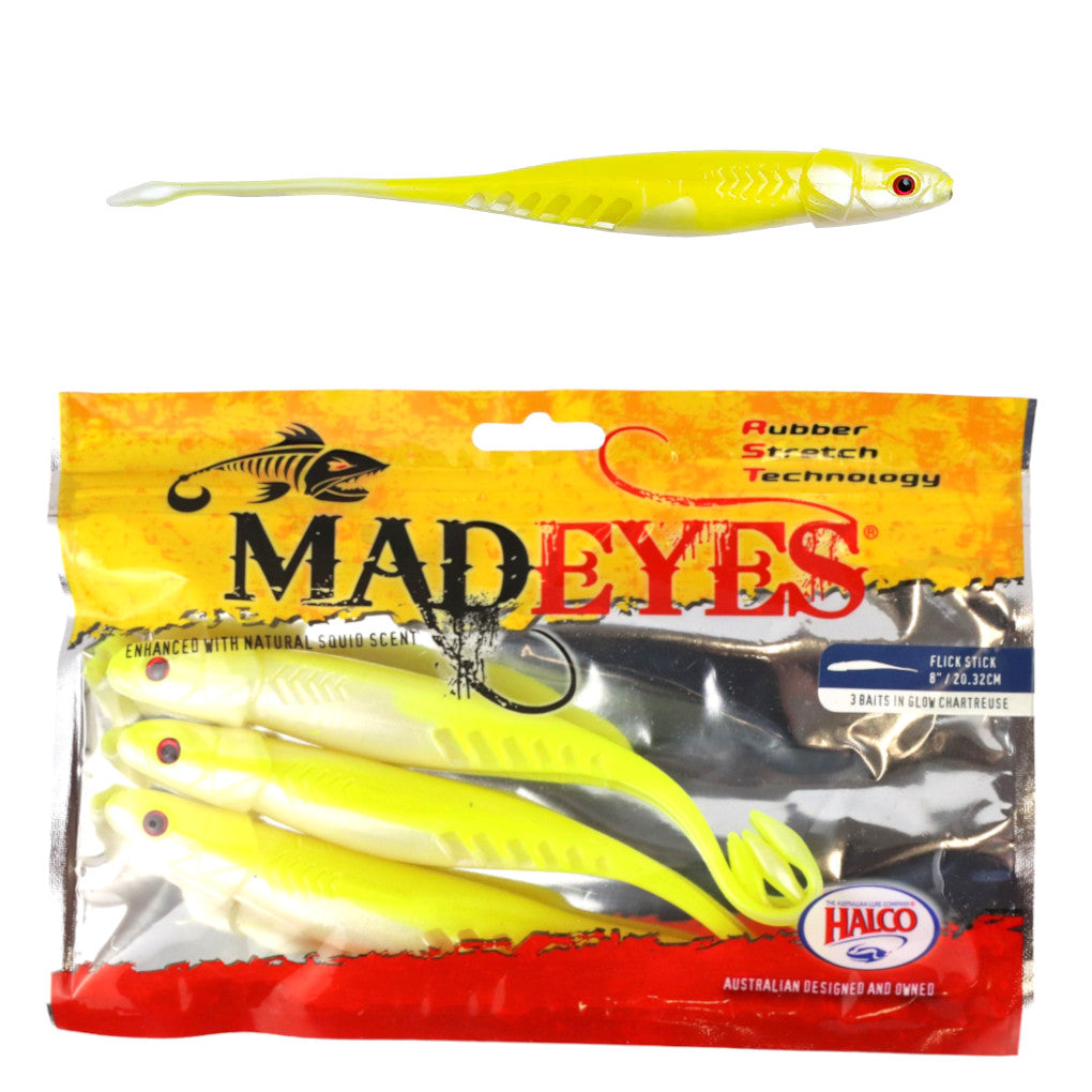 Halco Madeyes - Flick Stick 8"